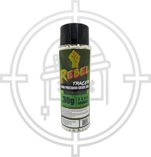 Rebel Precision Grade Tracer BB - 3300 Bottle - 0.30g